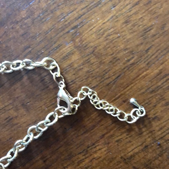 3/$15 Turquoise and gold necklace - Picture 3 of 3